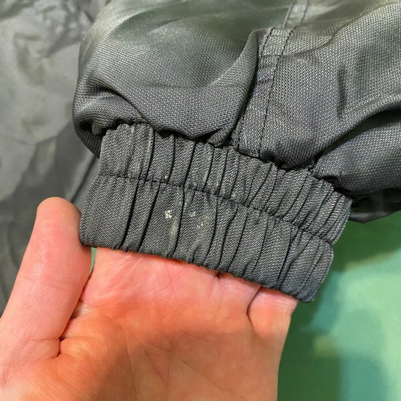 Vintage Descente Ski Jacket Coat Mens Size Large Teil Black Purple & Orange - Picture 7 of 11